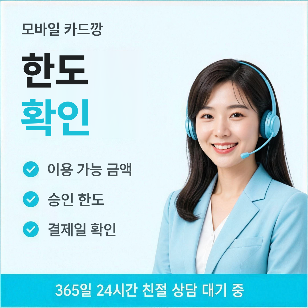 다음머니 모바일 카드깡 한도 확인 방법 안내